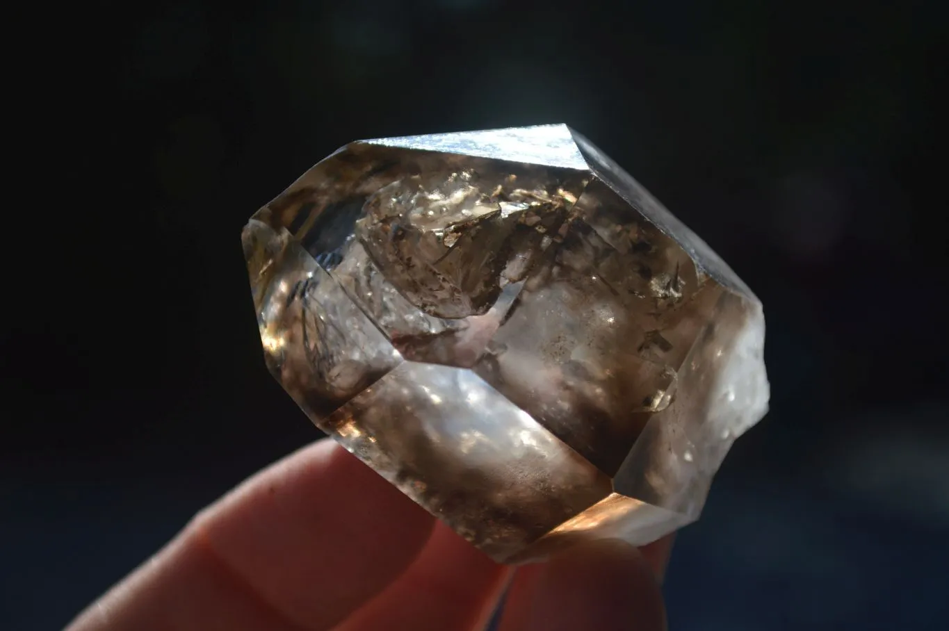 Natural Smokey Window Brandberg Quartz & Matrix Specimens x 6 From Brandberg, Namibia