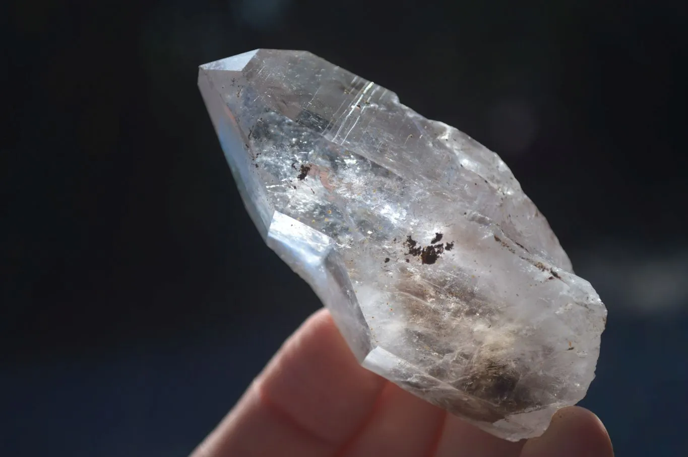 Natural Smokey Window Brandberg Quartz & Matrix Specimens x 6 From Brandberg, Namibia