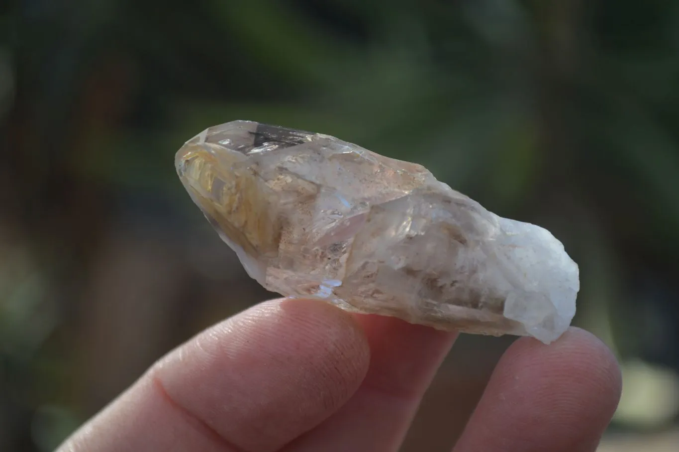 Natural Stunning Clear & Smokey Brandberg Quartz Crystals x 20 From Brandberg, Namibia