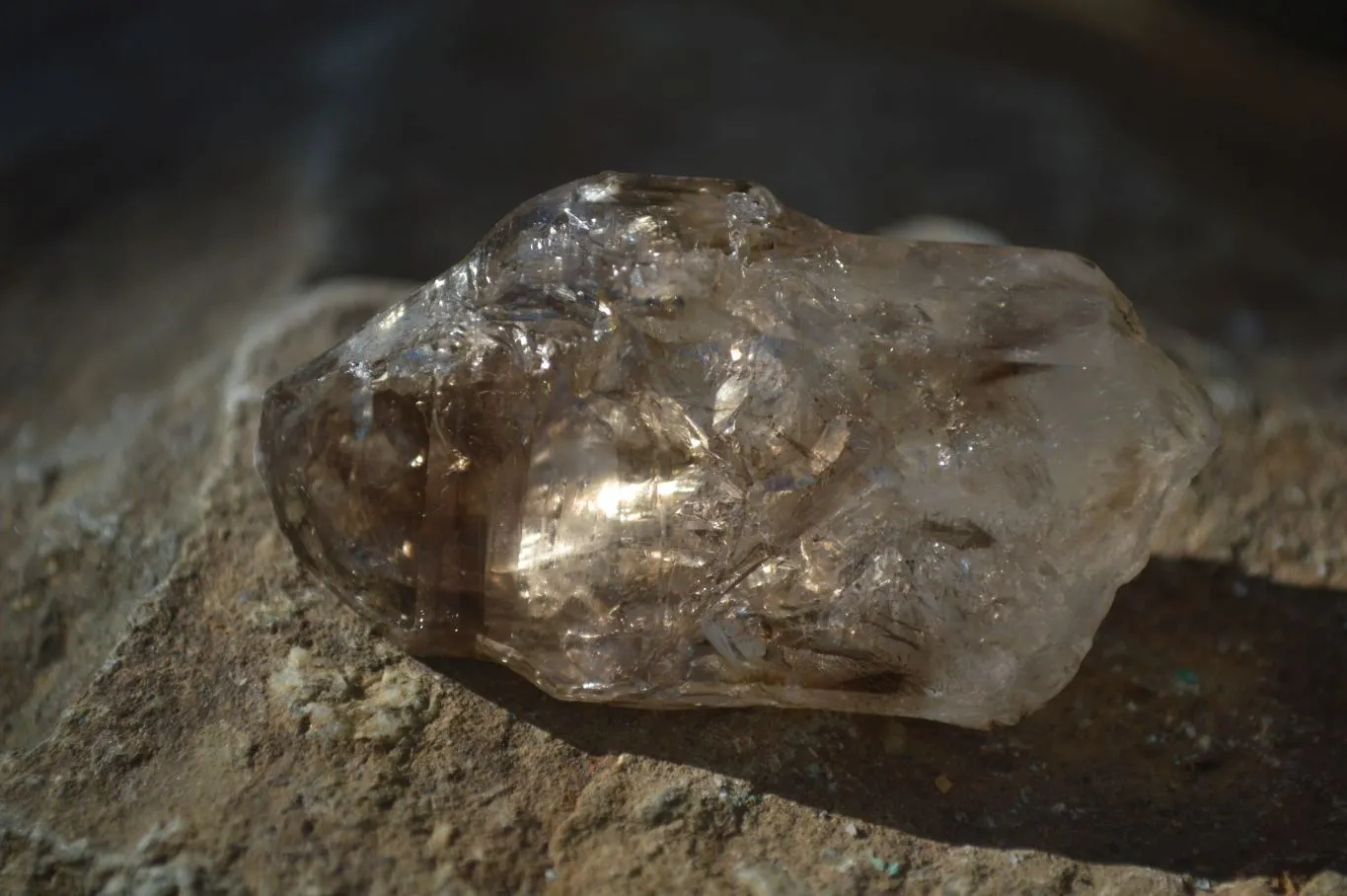 Natural Stunning Clear & Smokey Brandberg Quartz Crystals x 20 From Brandberg, Namibia