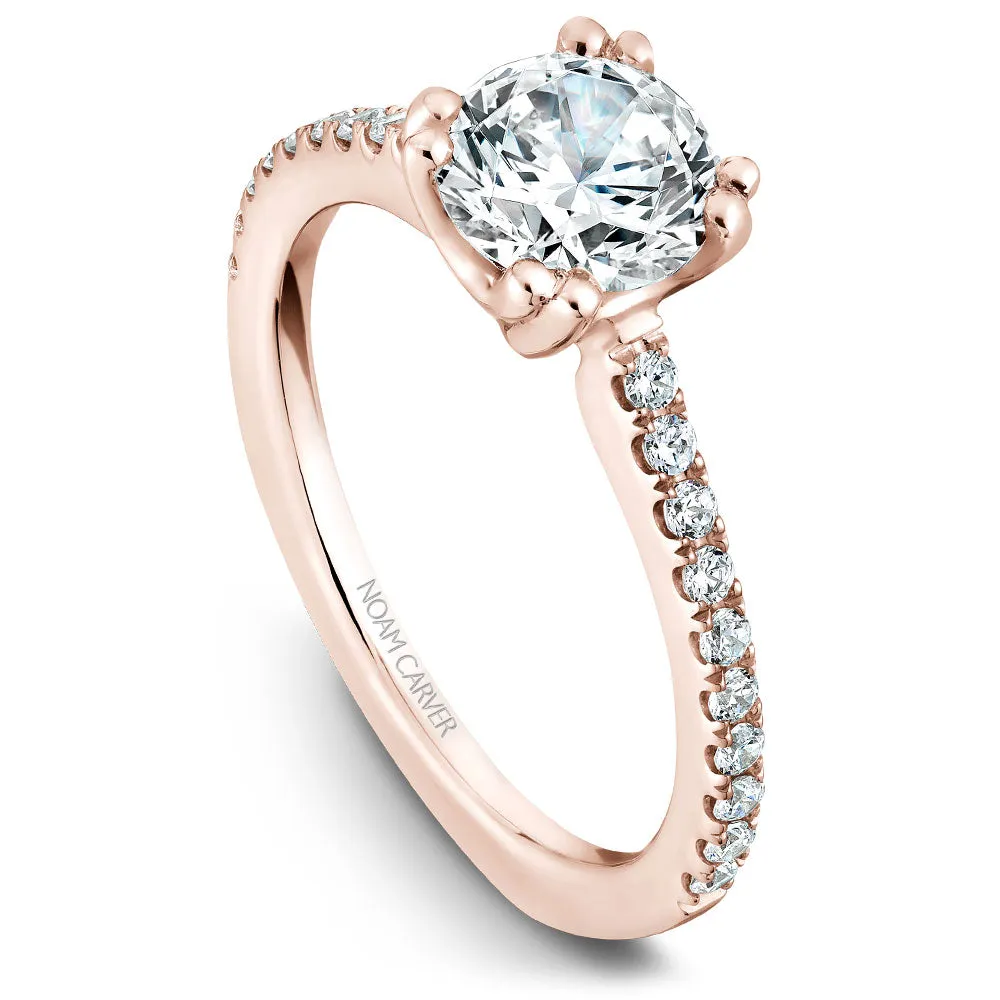 Noam Carver Engagement Ring - B001-01RS-100A