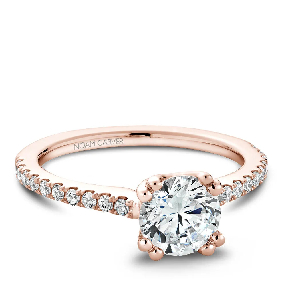 Noam Carver Engagement Ring - B001-01RS-100A