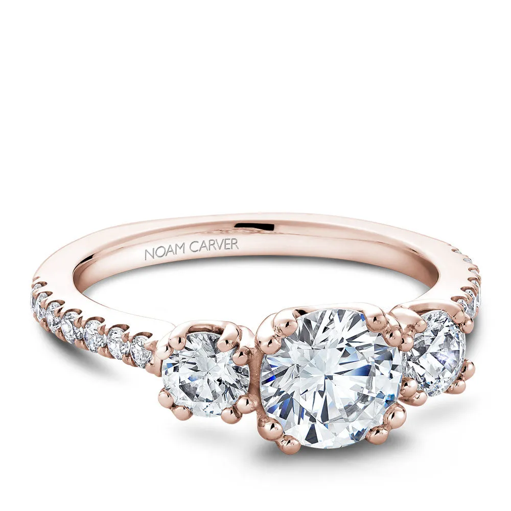 Noam Carver Engagement Ring - B001-05RS-100A