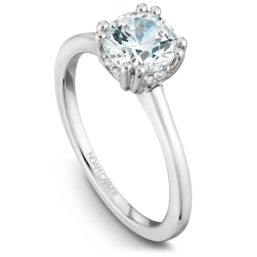 Noam Carver Engagement Ring - B004-04WZ-100A