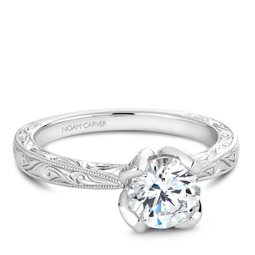 Noam Carver Engagement Ring - B019-02WME-100A