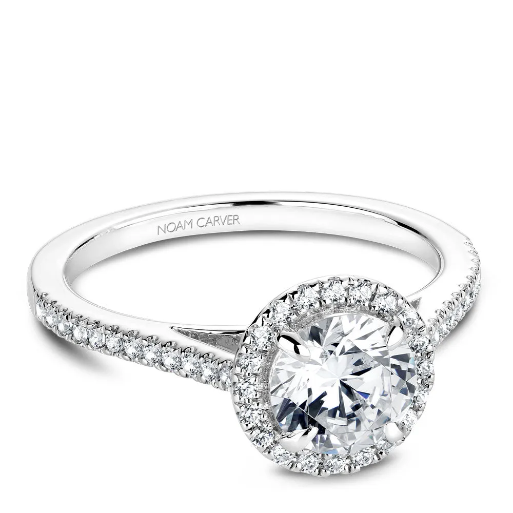 Noam Carver Engagement Ring - B094-02WS-100A