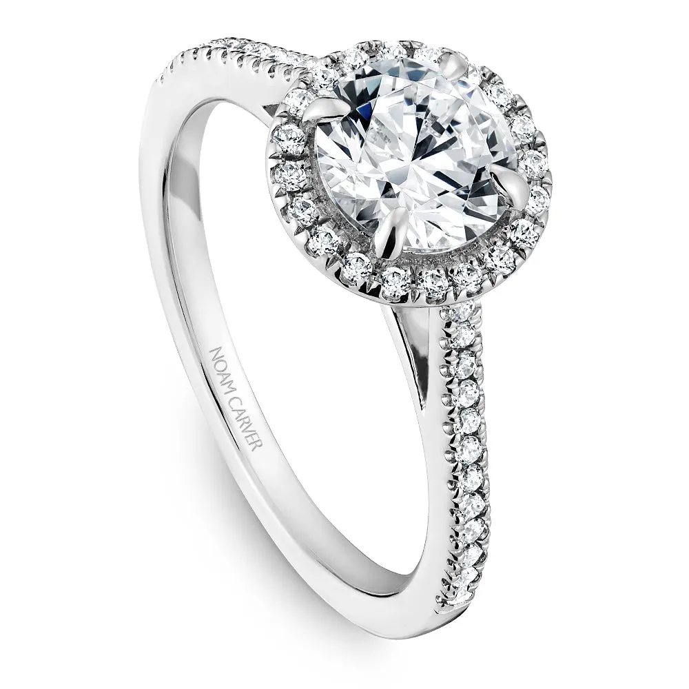 Noam Carver Engagement Ring - B094-02WS-100A