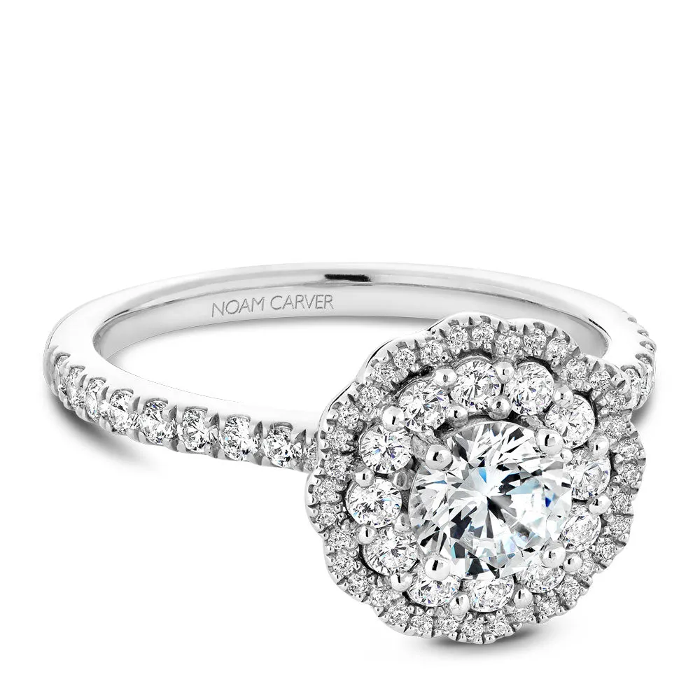 Noam Carver Engagement Ring - B142-16WZ-100A