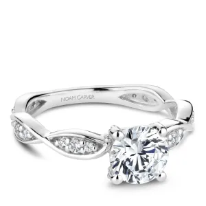 Noam Carver Engagement Ring - B197-01WZ-100A