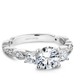 Noam Carver Engagement Ring - B204-02WS-100A