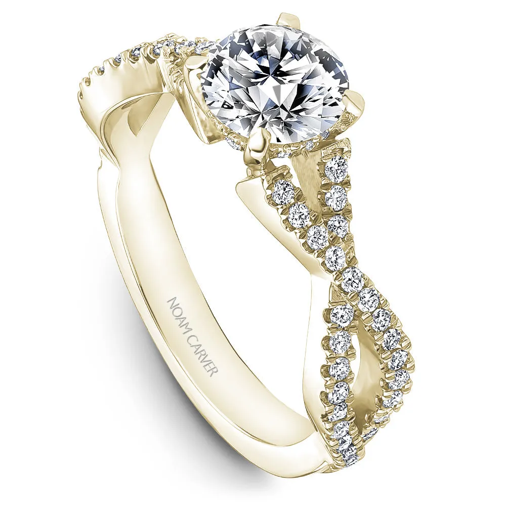 Noam Carver Engagement Ring - B522-01YM-100A