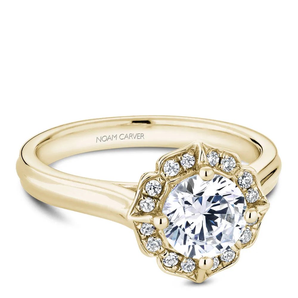 Noam Carver Engagement Ring - R030-01YS-100A