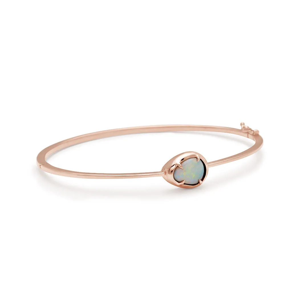 Opal Amulet Bracelet - Rose Gold & Opal