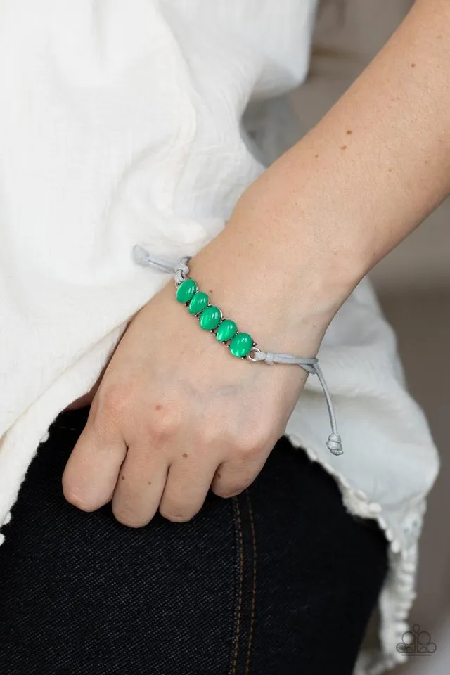 Paparazzi Bracelet ~ Opal Paradise - Green