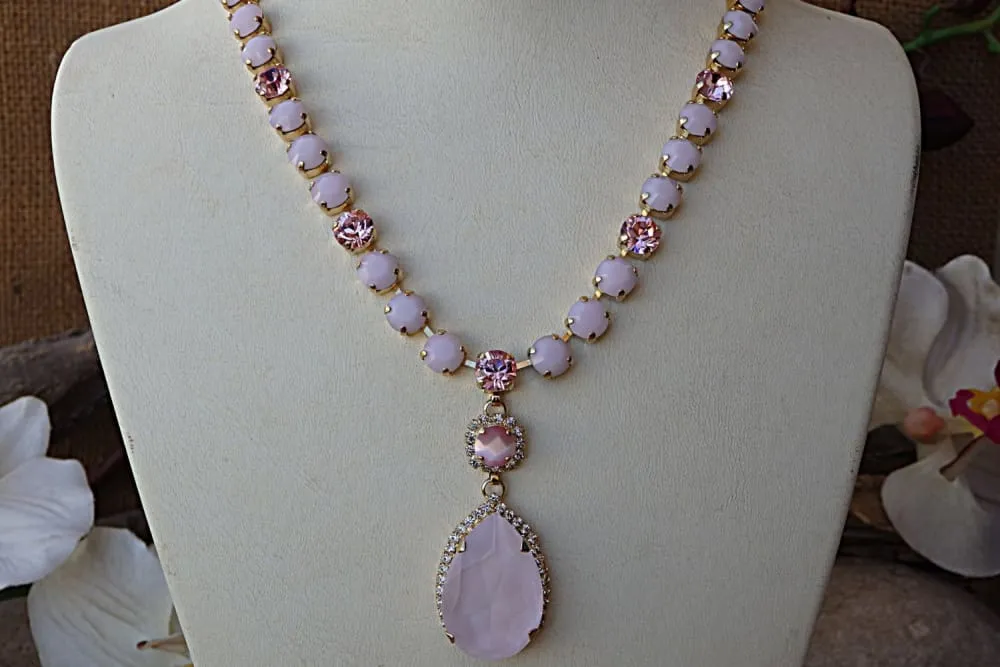 Pink Jewelry Set