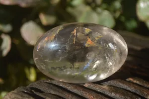 Polished Clear Quartz Crystal Galet / Palm Stones x 7 From Madagascar