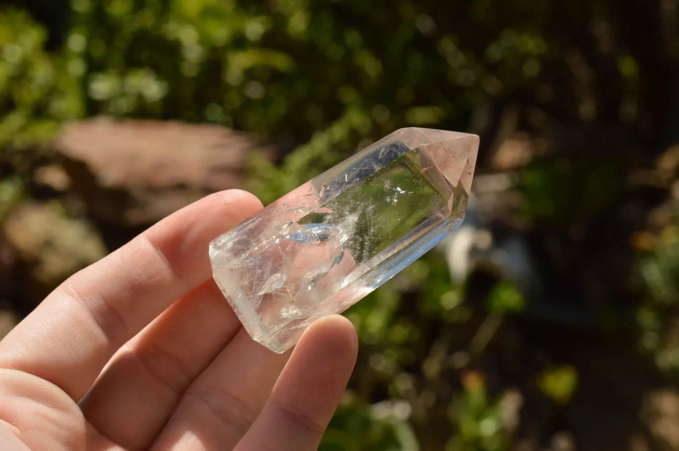 Polished Clear Quartz Crystal Points x 24 From Madagascar