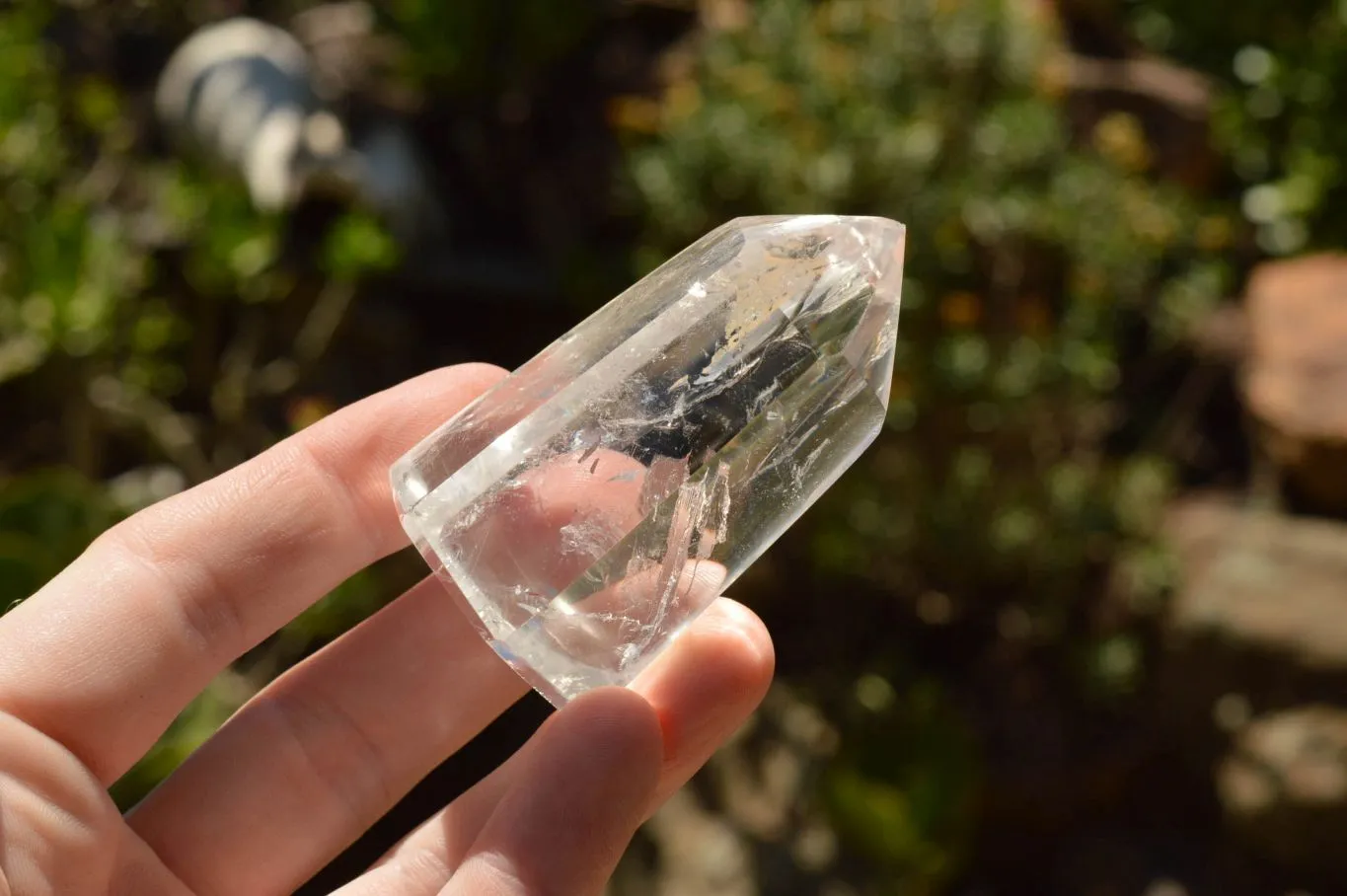 Polished Clear Quartz Crystal Points x 24 From Madagascar