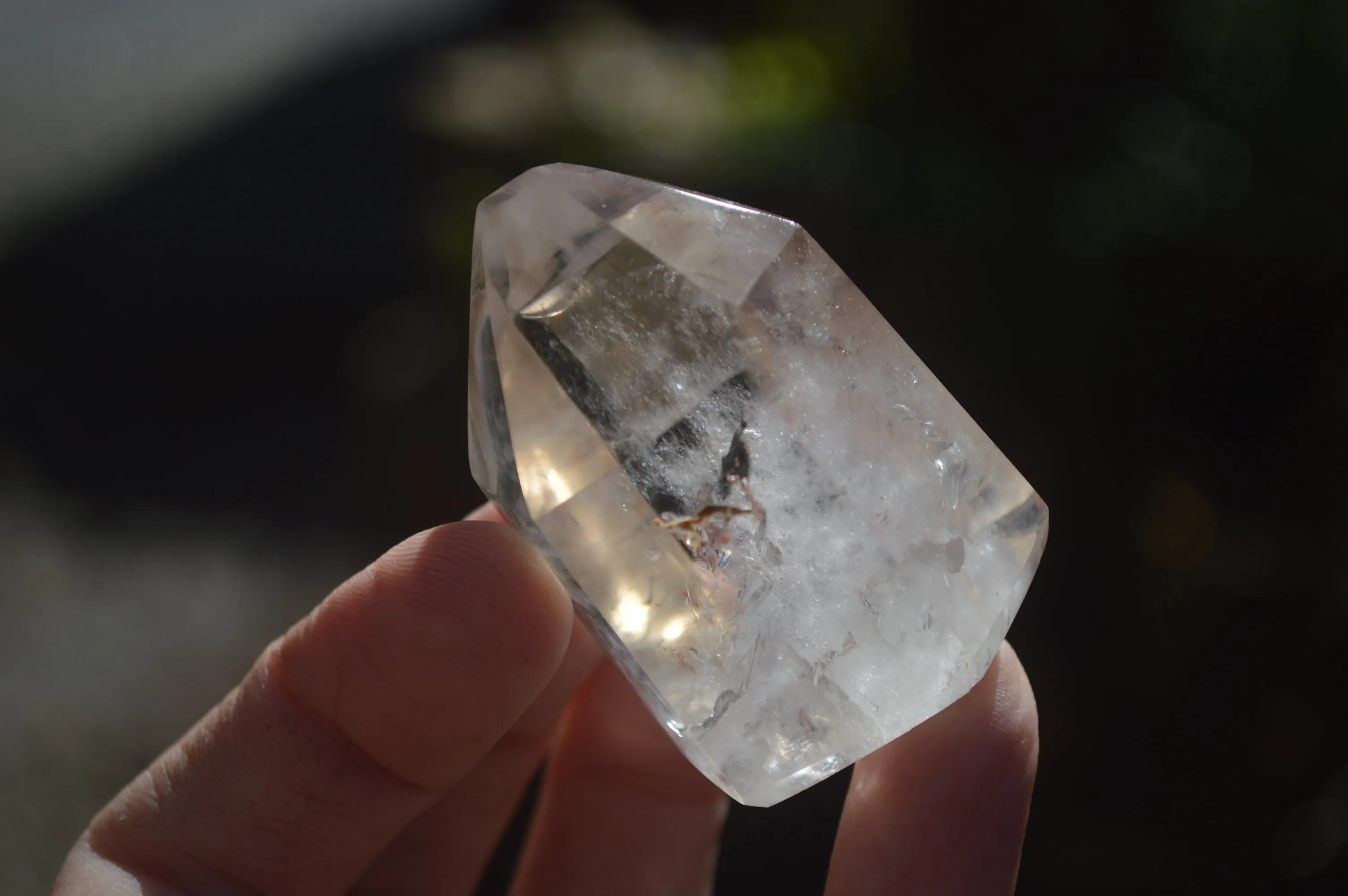 Polished Smokey Phantom Quartz Crystals x 12 From Madagascar