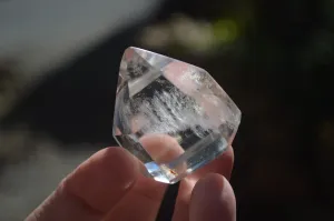 Polished Smokey Phantom Quartz Crystals x 12 From Madagascar