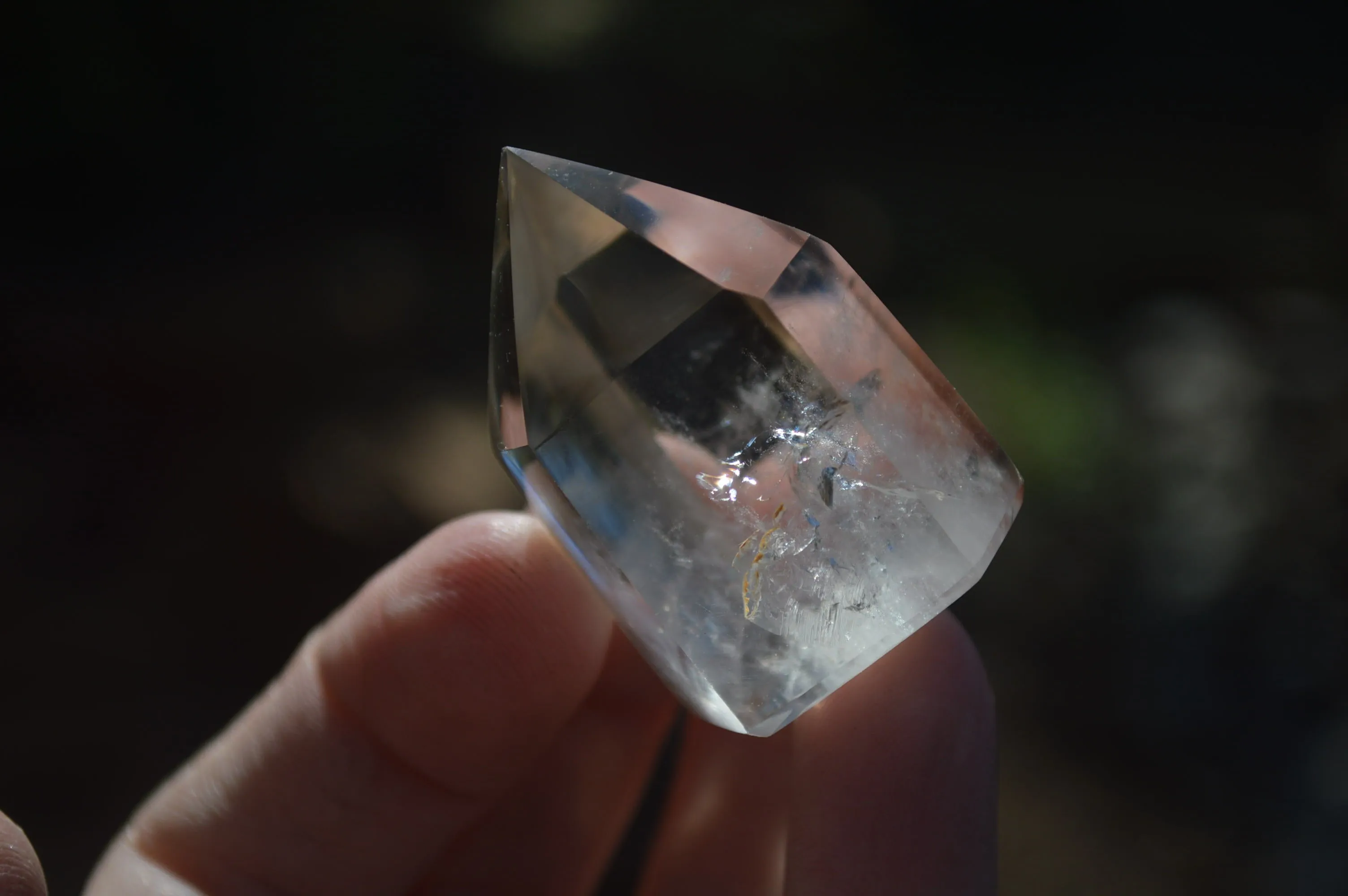 Polished Smokey Phantom Quartz Crystals x 12 From Madagascar