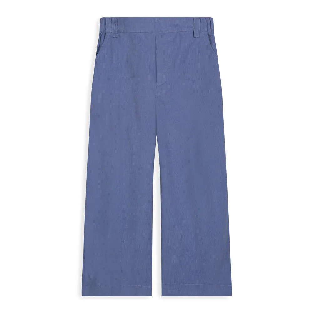 Porter Corduroy Faux Zip Pant, Lapis Cord