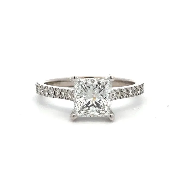 Princess Diamond Engagement Ring