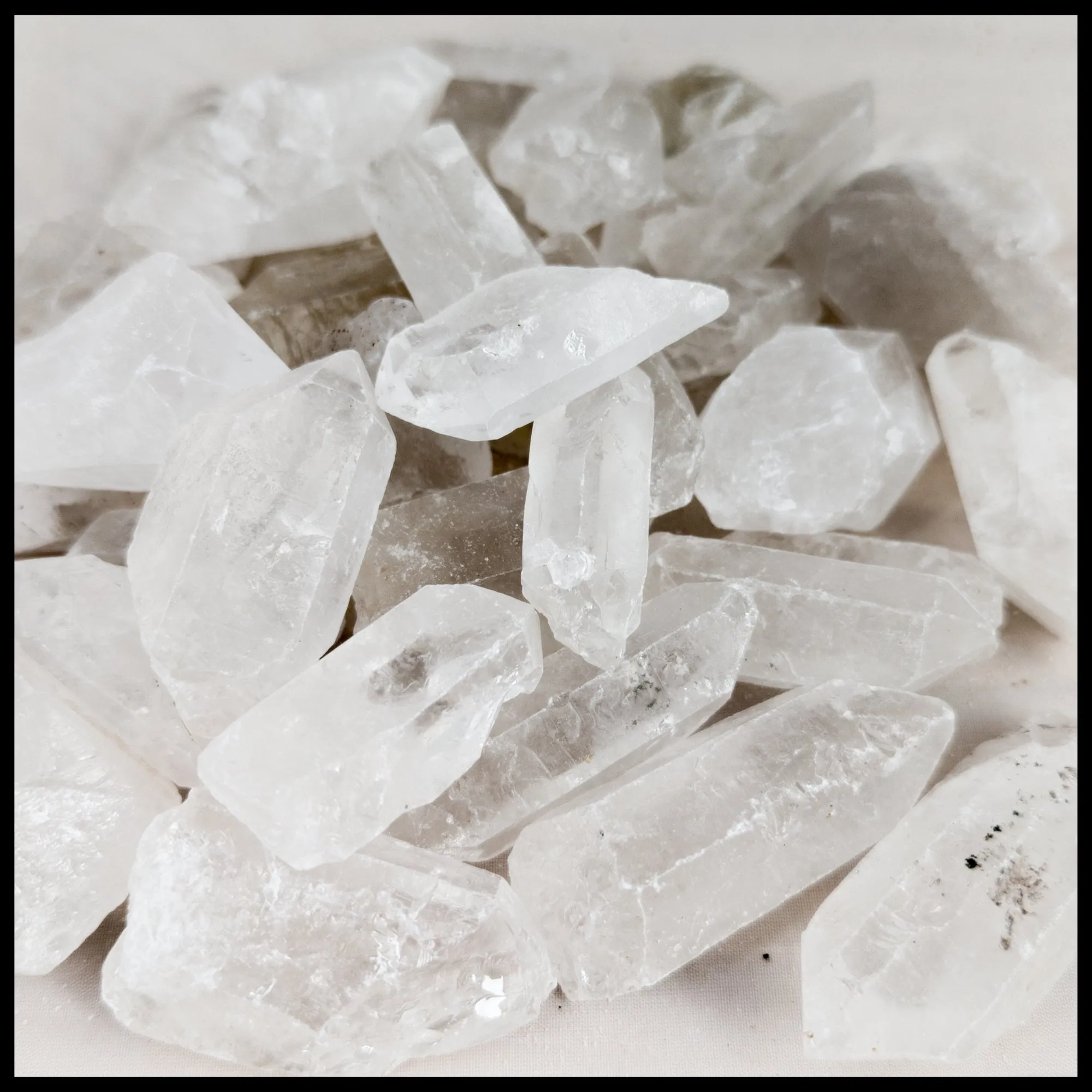 Quartz Points, 2 lb lot