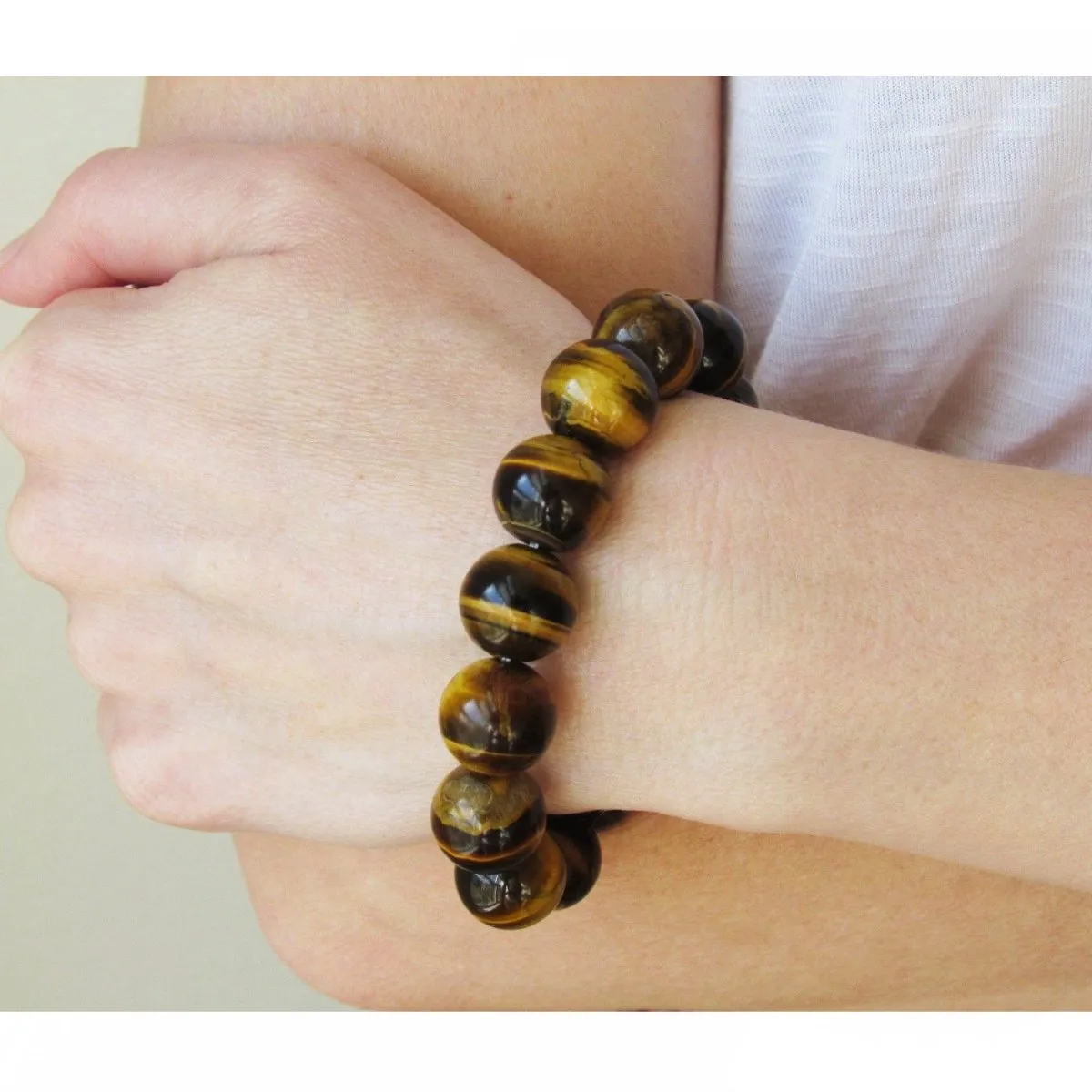 Red Tiger Eye Good Luck Bracelet