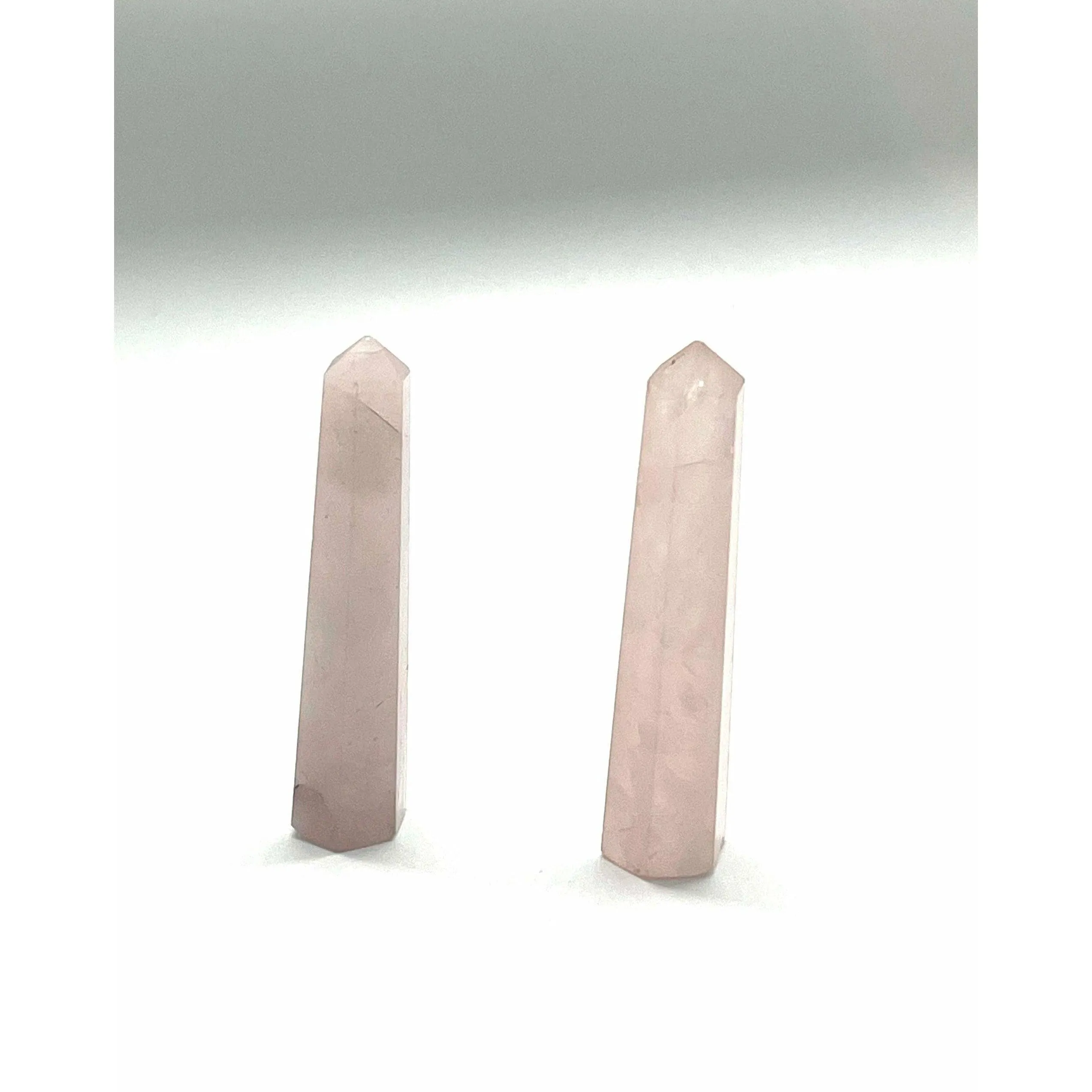 Rose Quartz Faceted Small Points