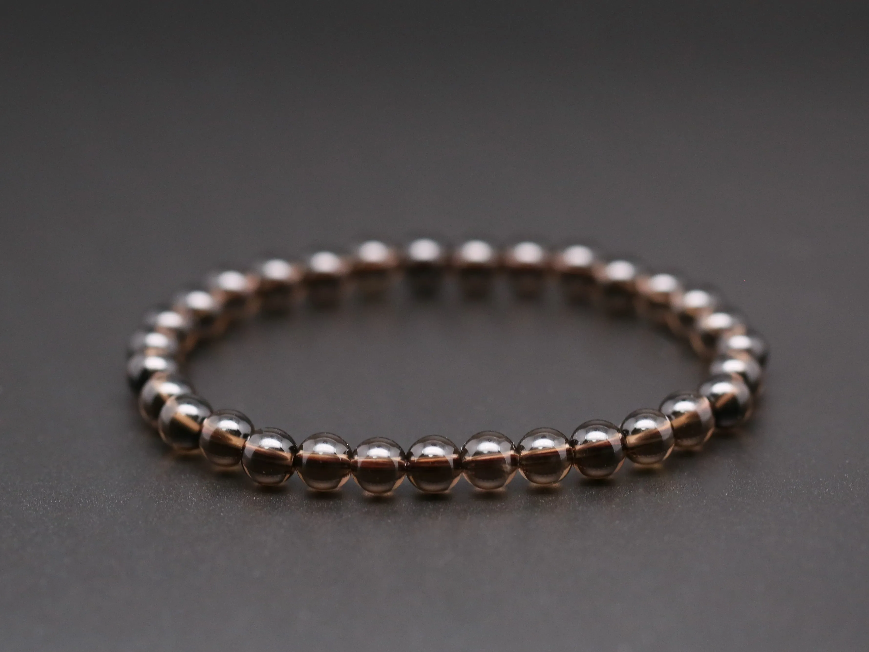 Smoky quartz bracelets