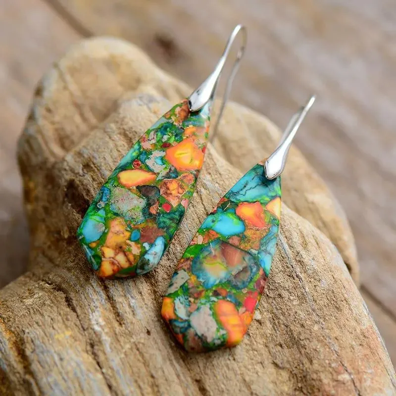 Spring Jaspers Earrings