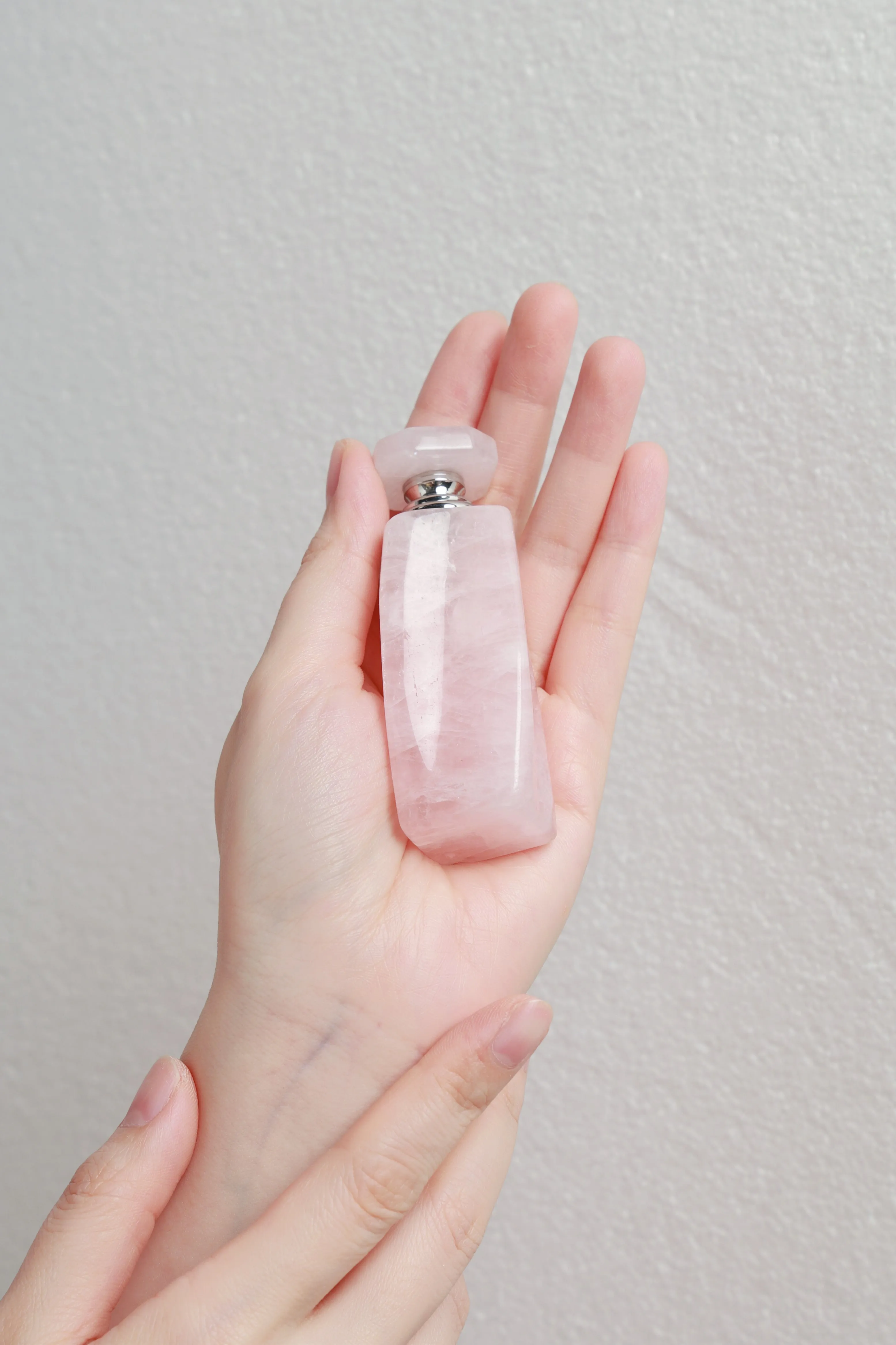 Sweet Aroma - Rose Quartz Perfume Bottle（Customization）