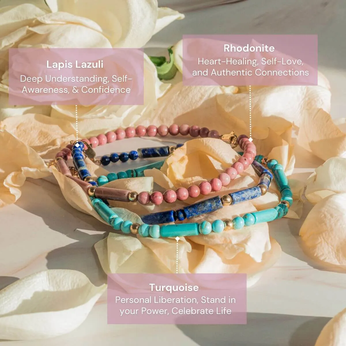 The Summer Radiance Anklet Set