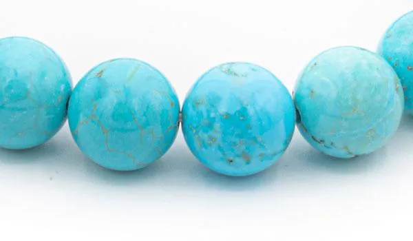 Turquoise Howlite Natural Gemstone Bracelet