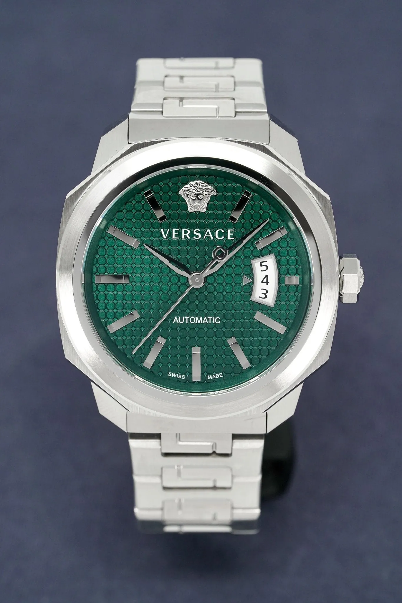 Versace Men's Watch Dylos Automatic Green Bracelet VEAG00122